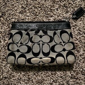 Coach Monogram Pouch